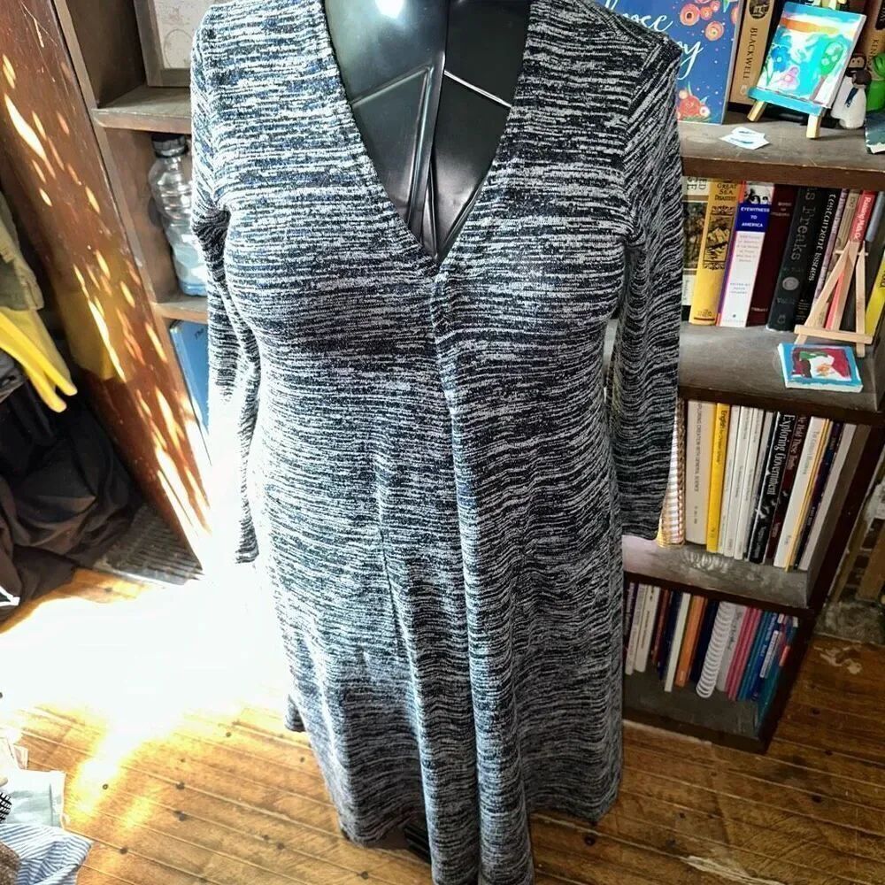 Lularoe heathered gray and black cozy XS sweater coat